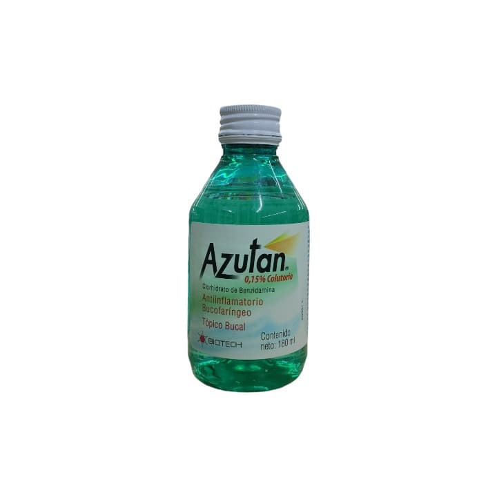 AZUTAN 0.15% 180ml BIOTECH CLORHI BENZIDAMINA