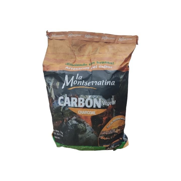 MONTSERRATINA CARBON VEGETAL 3Kg