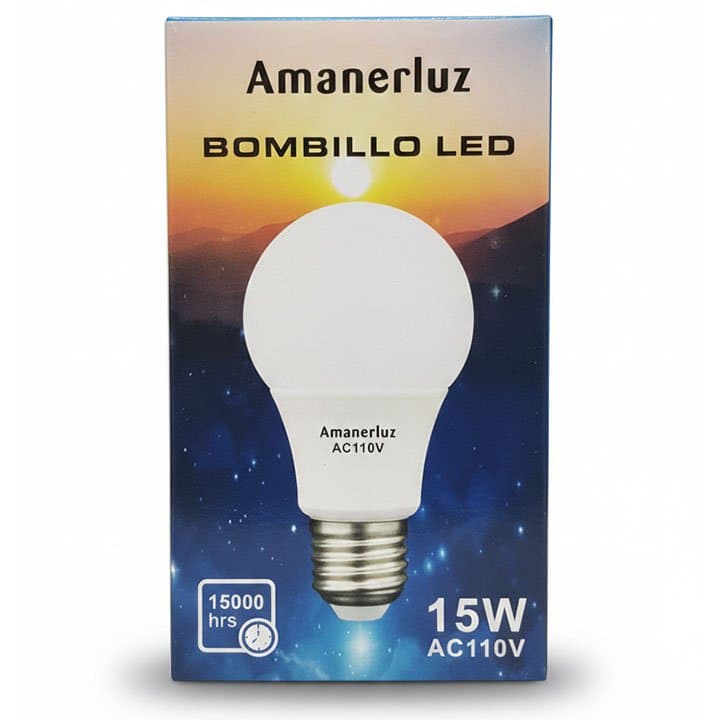 AMANERLUZ BOMBILLO 15W