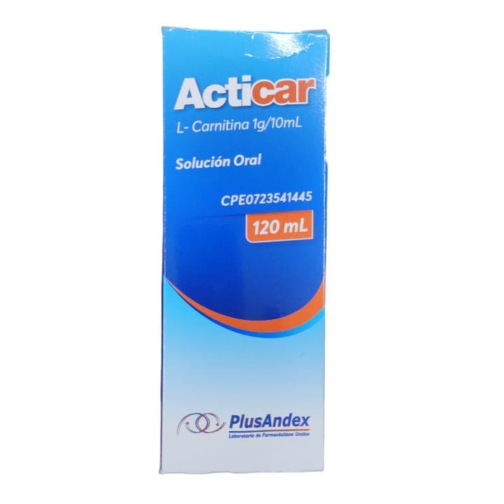 ACTICAR JAB 120ml PLUSANDEX L-CARNITINA - 1