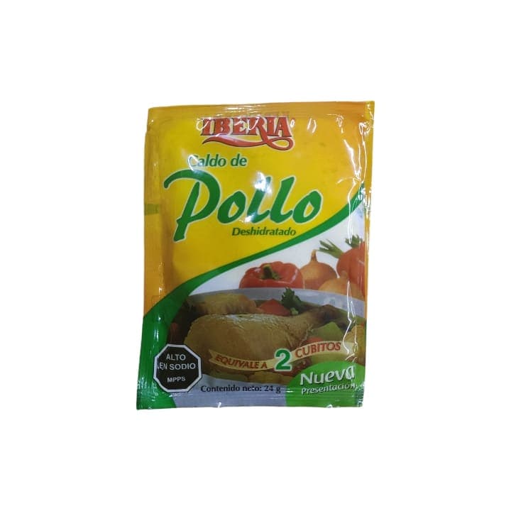 IBERIA CALDO POLLO DESH 24g - 1