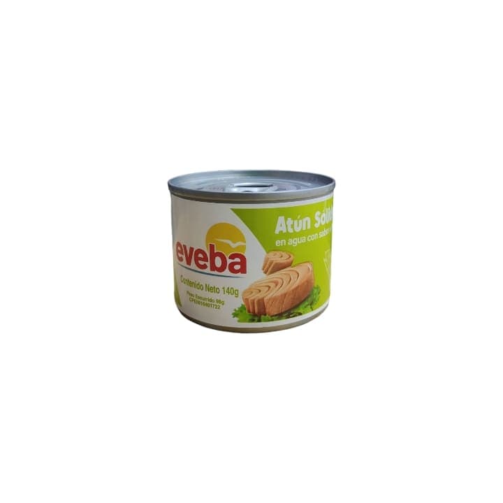 EVEBA ATUN AGUA Y LIMON 140g - 1