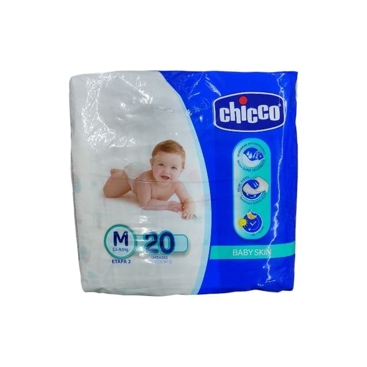 CHICCO PAÑAL TALLA M REG 20und - 1