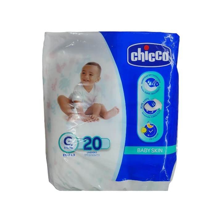 CHICCO PAÑAL REG TALLA G 20und