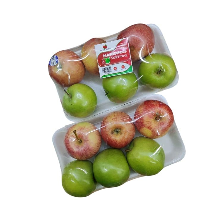BANDEJA DE MANZANA SURT 6und - 1