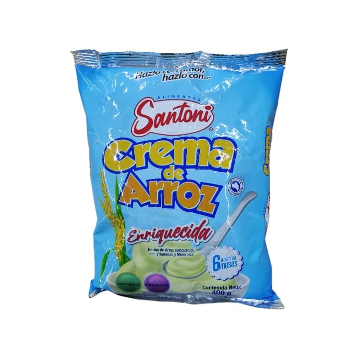 SANTONI CREMA ARROZ 400g - 1