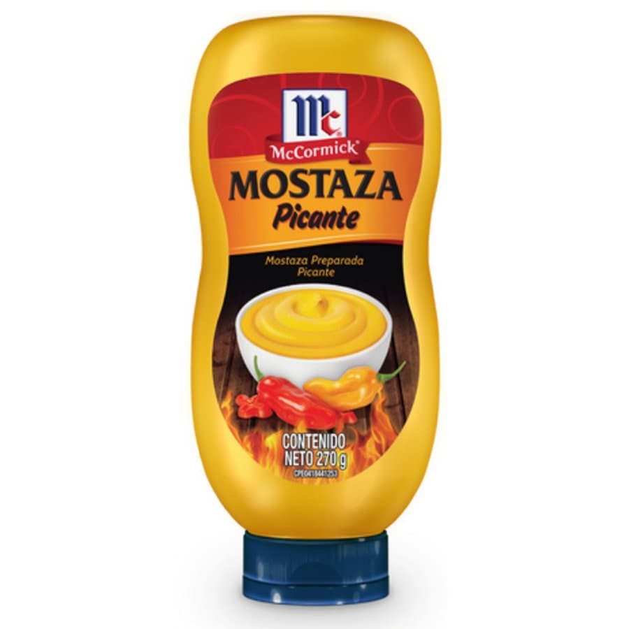 MCCORMICK MOSTAZA PICANTE 270g