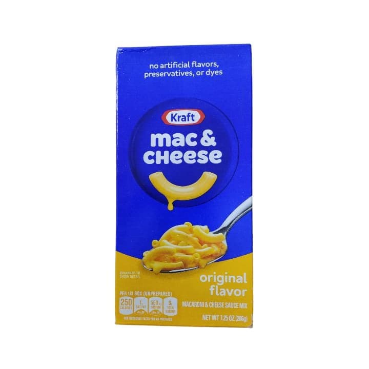 KRAFT MACARONI CHEESE 206g