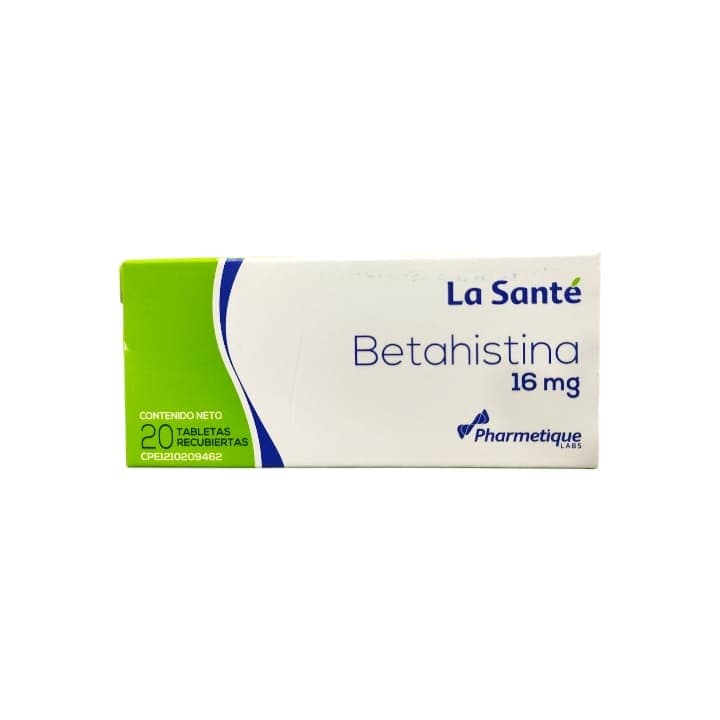 BETAHISTINA 20tabX16mg LA SANTE - 1
