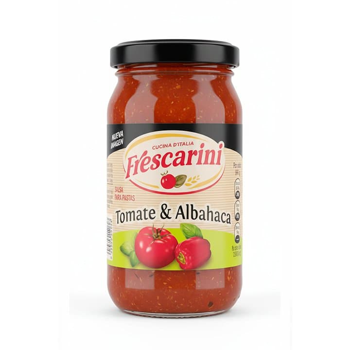 FRESCARINI TOMATE ALBAHACA 190g - 1