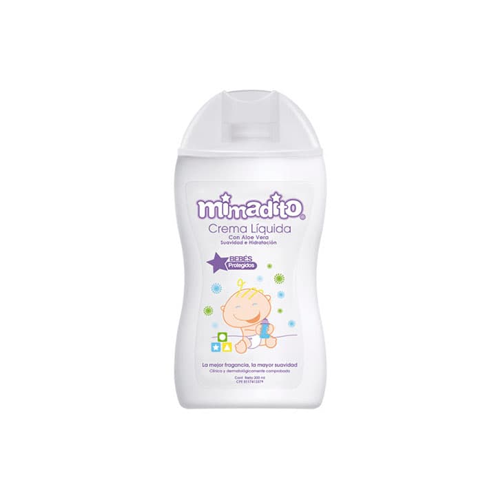 MIMADITO CREMA LIQUIDA CON ALOE 200cc - 1