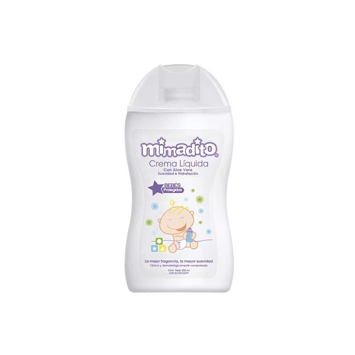 MIMADITO CREMA LIQUIDA CON ALOE 200cc