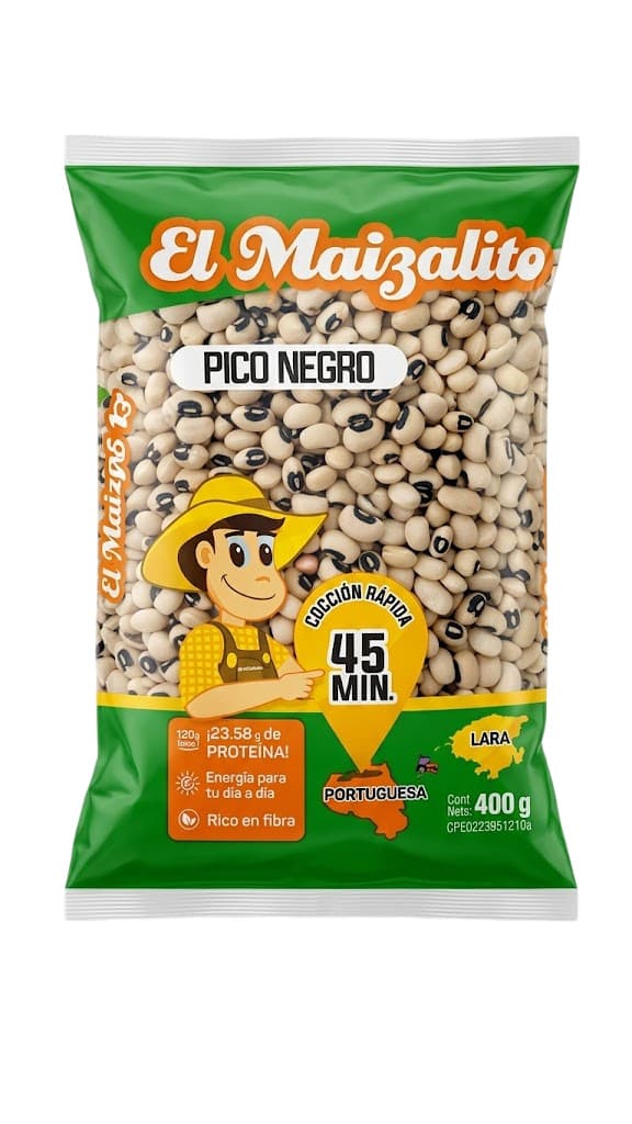EL MAIZAL FRIJOL PICO NEGRO 400g - 1