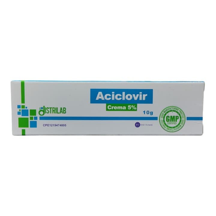 ACICLOVIR 5% 10g CREMA DISTRILAB - 1