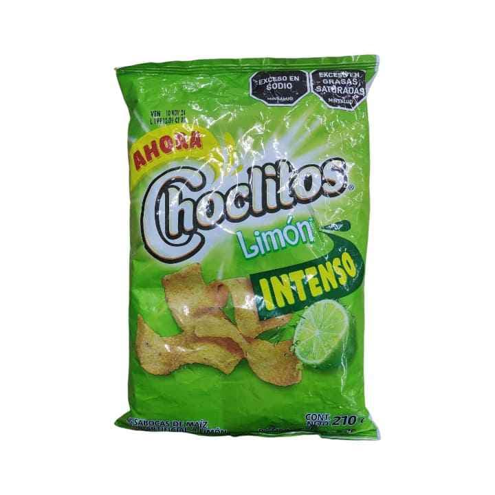 CHOCLITOS TORTILLA LIMON 210g