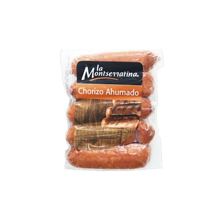 MONTSERRATINA CHORIZO AHUMADO 5und - 1