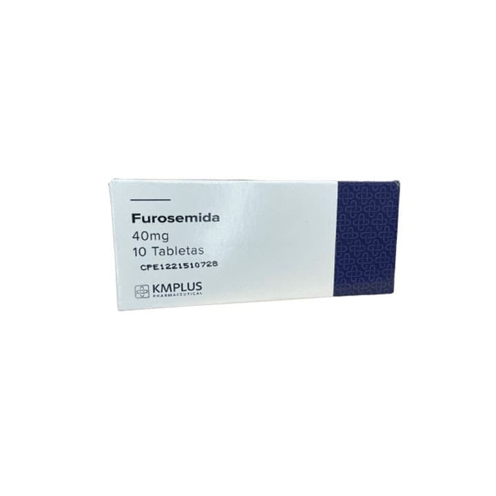 FUROSEMIDA 10tabX40mg KMPLUS