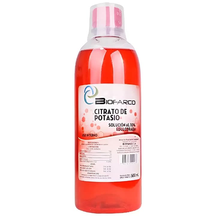 CITRATO DE POTASIO 500ML BIOFARCO 