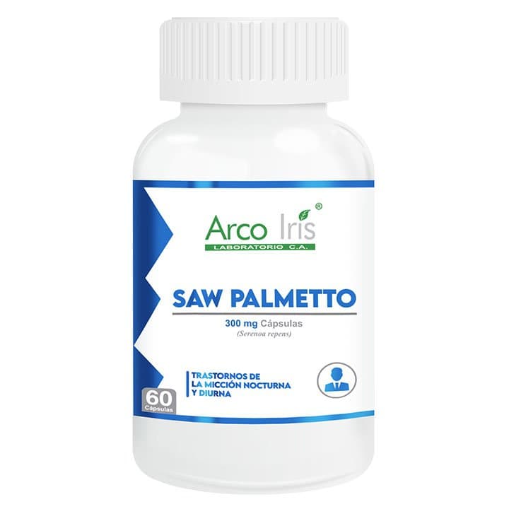 ARCO IRIS SAW PALMETTO 60capX300mg