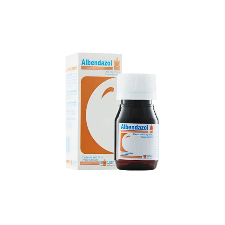 ALBENDAZOL SUSP 10ml/400mg BIOQUIMICA - 1