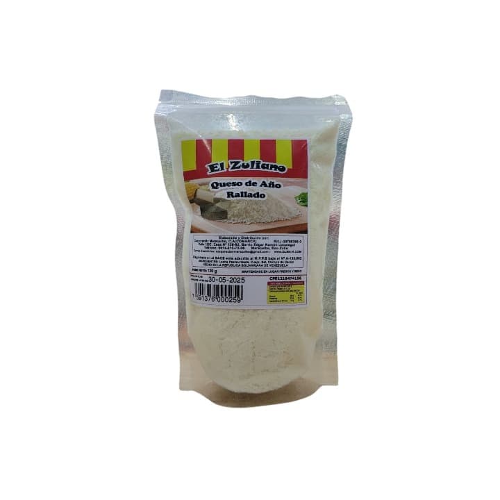 EL ZULIANO QUESO DE AÑO RALLADO 120g