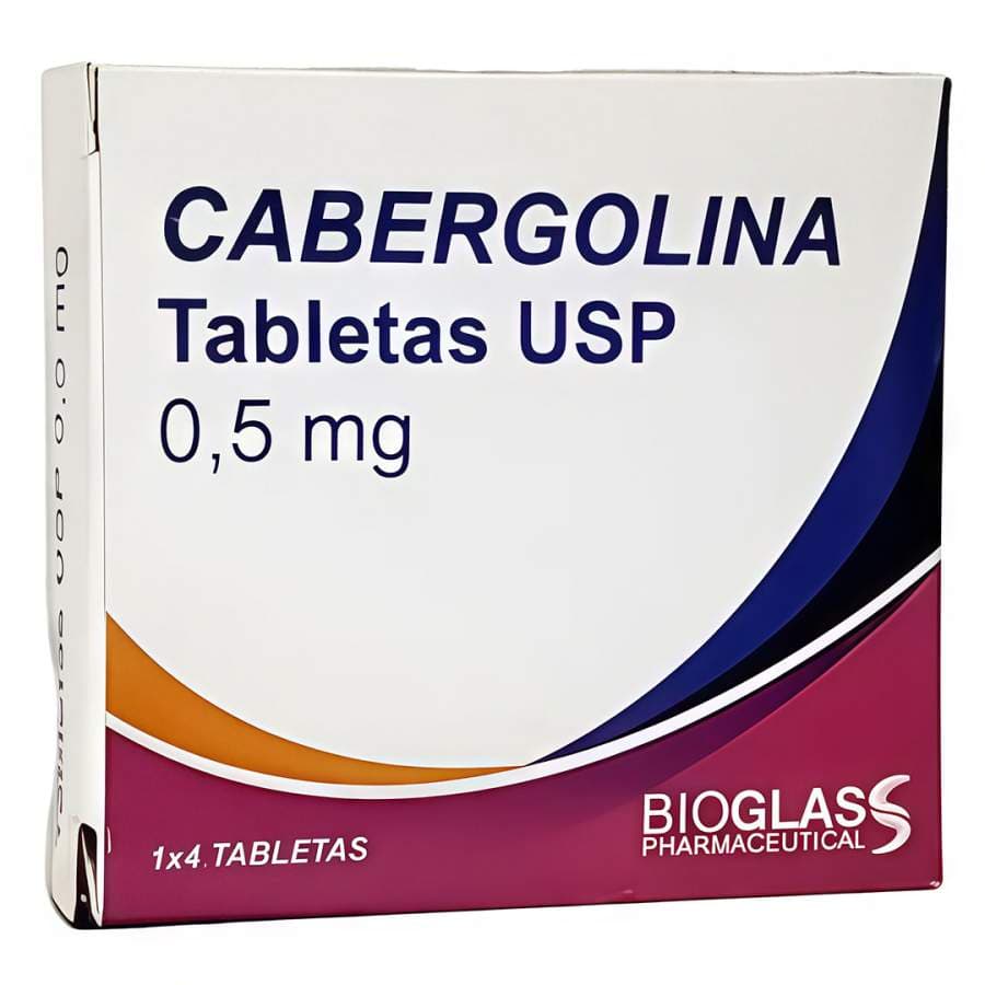 CABERGOLINA 4tabX0.5mg BIOGLASS