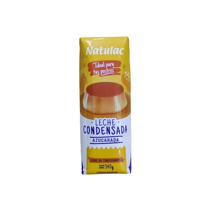 NATULAC LECHE CONDENSADA 340g