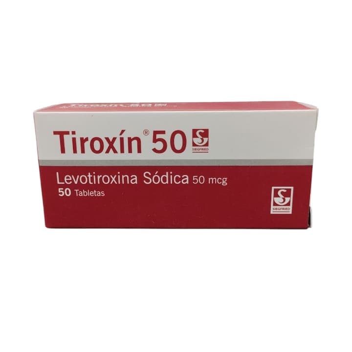 TIROXIN  50tabX50mg SIEGFRIED LEVOTIROXINA
