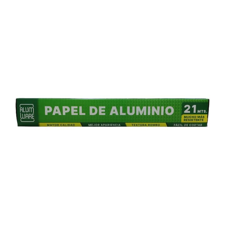 ALUM WARE PAPEL ALUMIN 21Mt