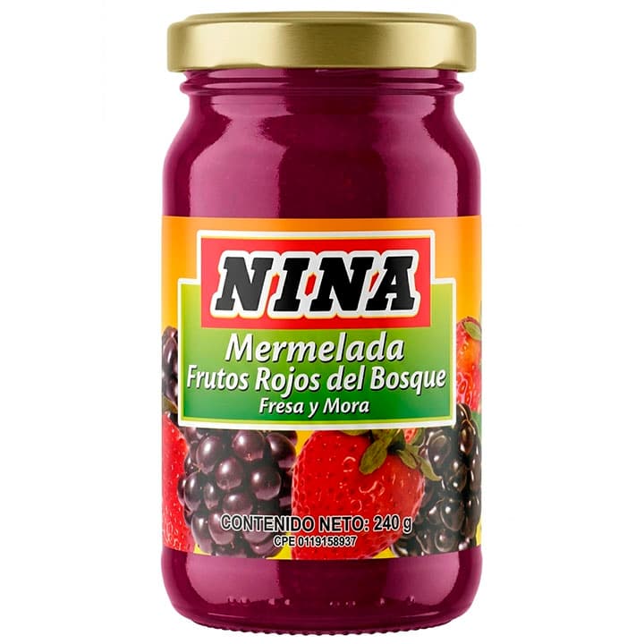NINA MERME FRUTOS ROJOS 240g - 1