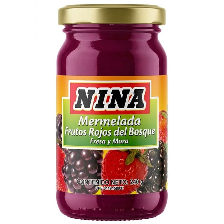 NINA MERME FRUTOS ROJOS 240g
