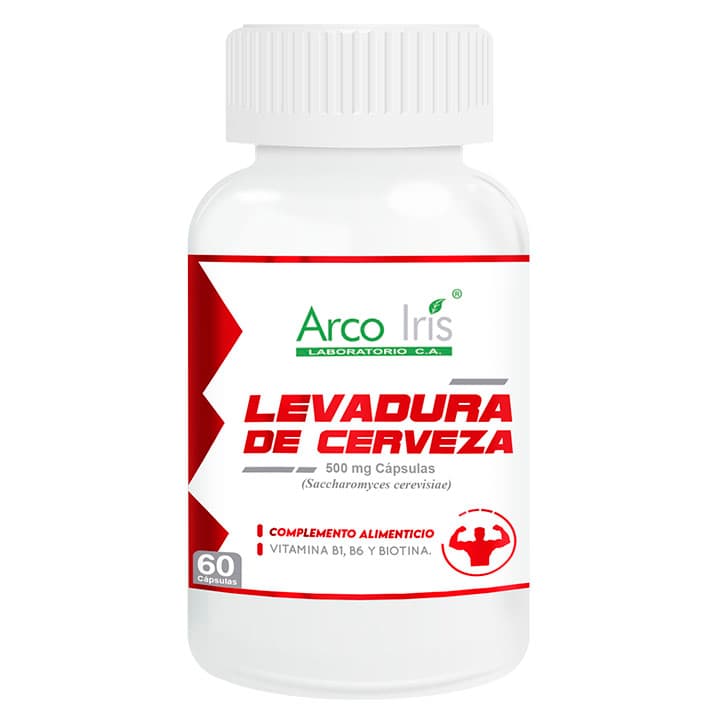 ARCO IRIS LEVADURA CERVEZA 60cap - 2