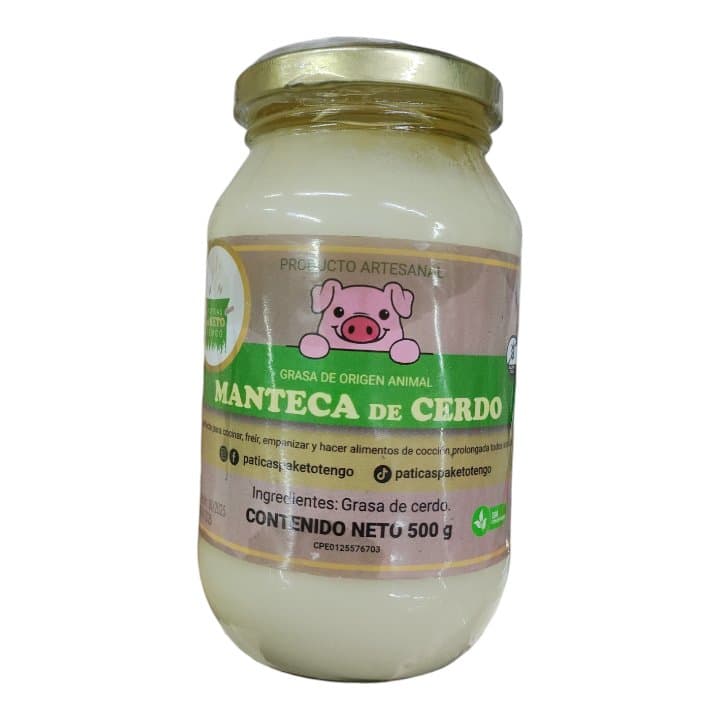 MANTECA DE CERDO 500g - 1