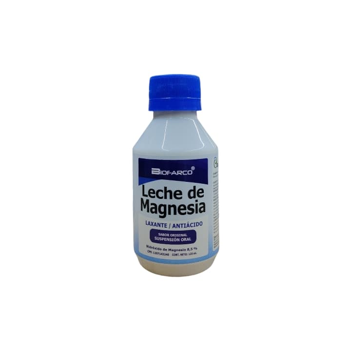 LECHE MAGNESIA 120ml    BIOFARCO - 1