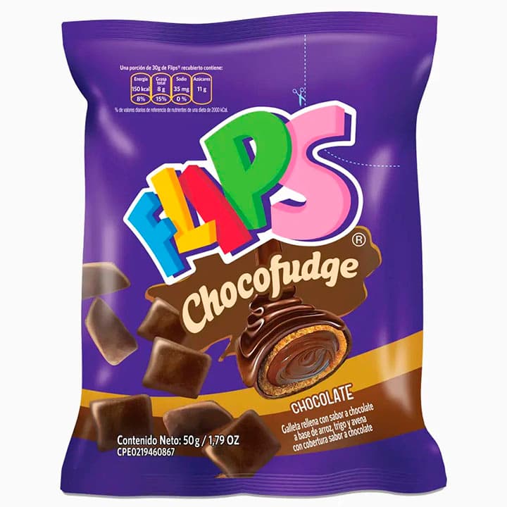 FLIPS CHOCO FUDGE 50g - 1