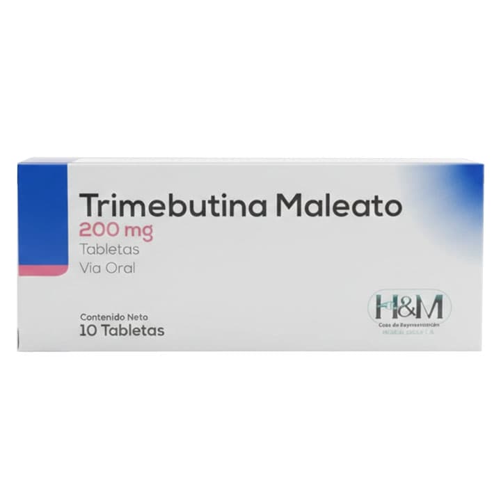 TRIMEBUTINA 200MG 10tab H&M
