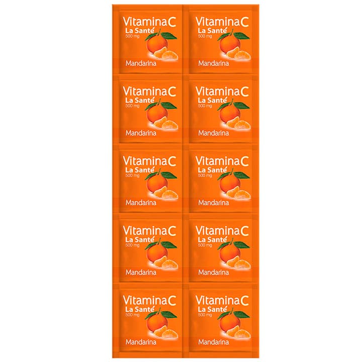 VITAMINA C 10tabX500mg MAND LA SANTE - 1
