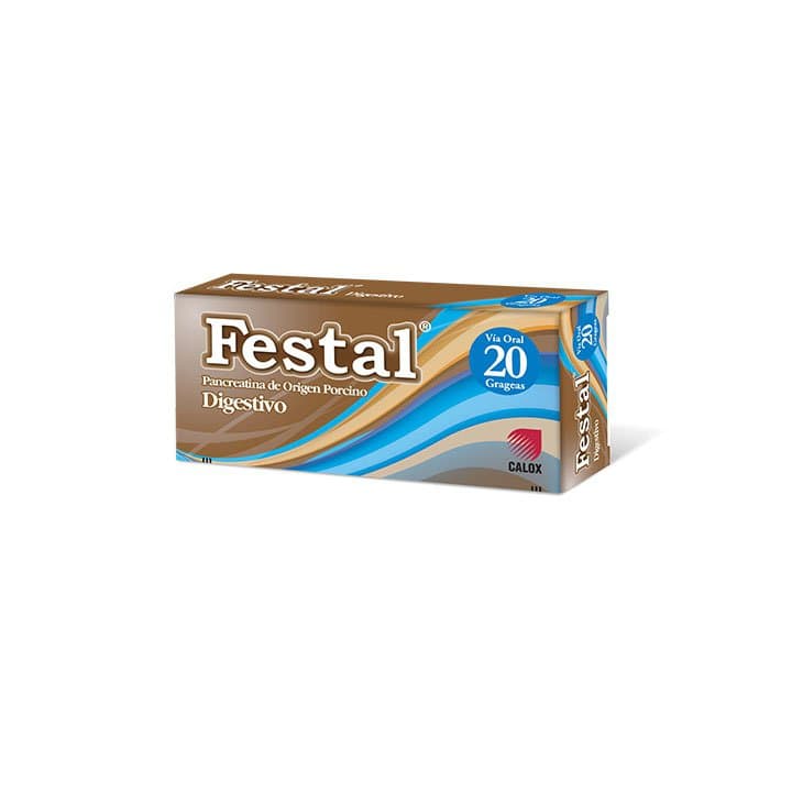 FESTAL DISGETIVO 20tab CALOX