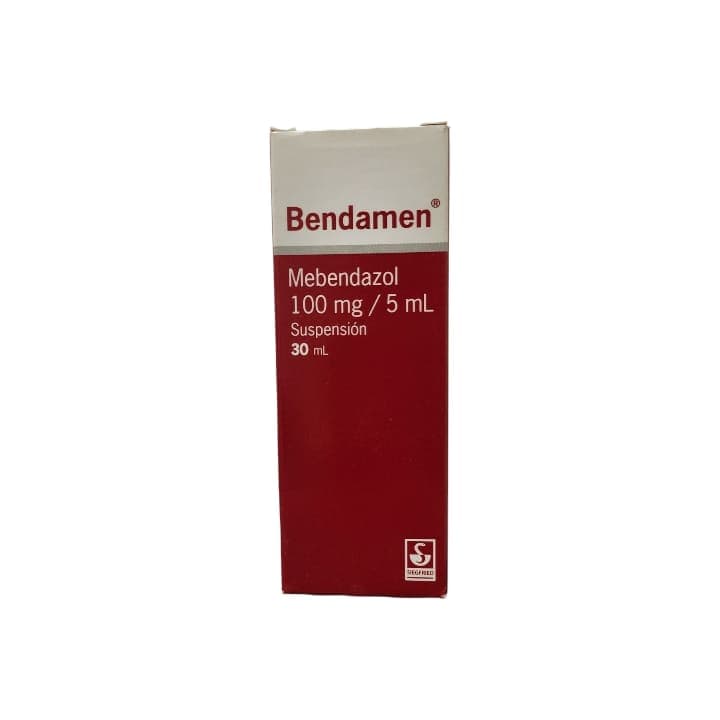 BENDAMEN 100mg/5ml/30ml SIEGFRIED MEBENDAZOL - 1