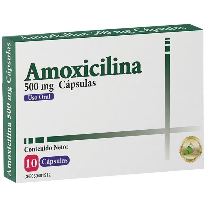 AMOXICILINA 10capX500mg DAC55 - 1