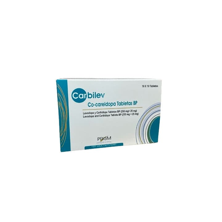 CARBILEV CARB/LEVO 10tabx25mg/250MG 