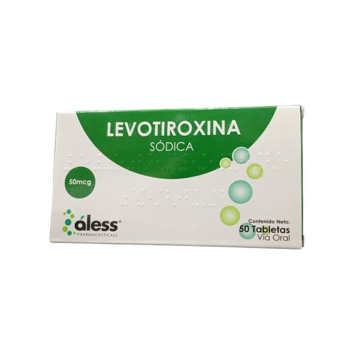 LEVOTIROXINA SOD 50tabX50mcg ALESS
