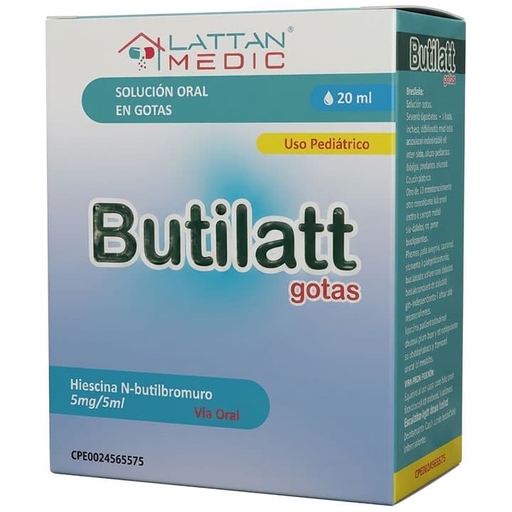 BUTILATT GTAS 5MG/5ML PED X20ML