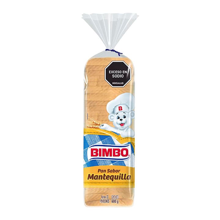 BIMBO MANTEQUILLA  600g - 1