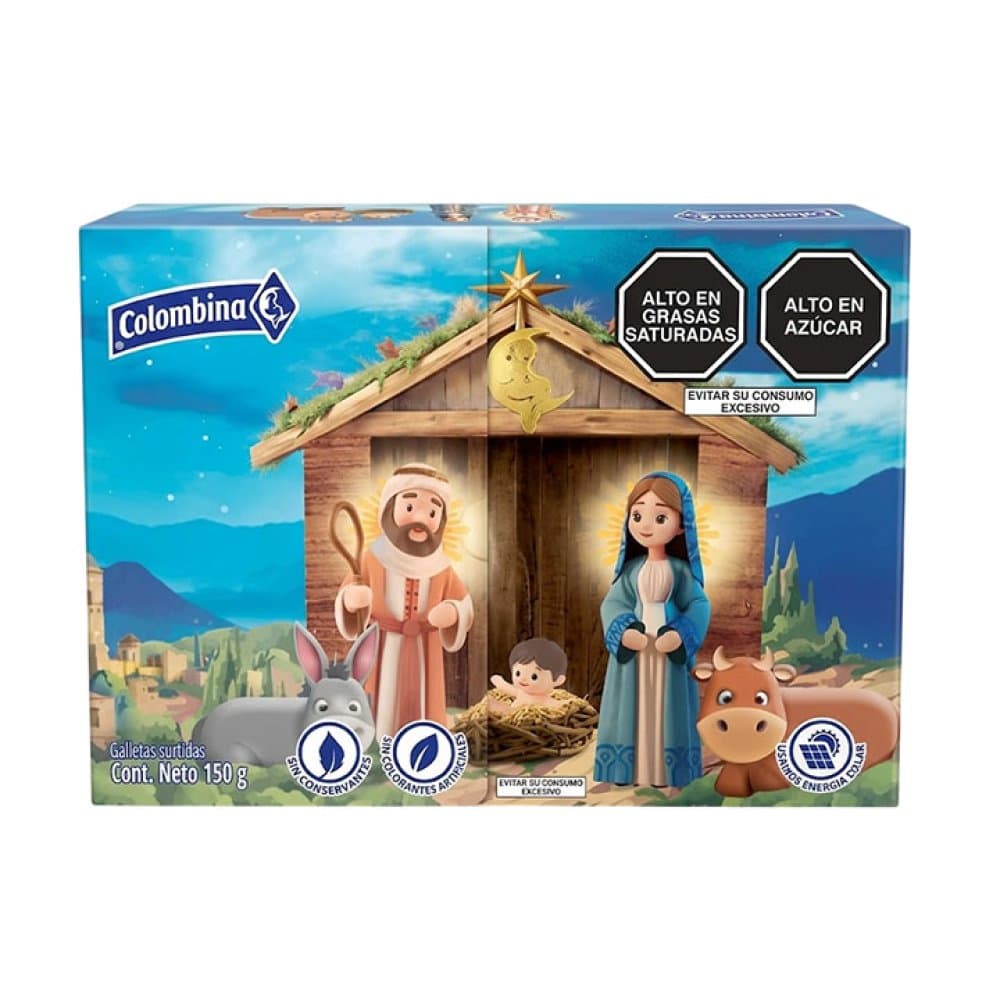 COLOMBINA PESEBRE NAVIDAD 150g - 1