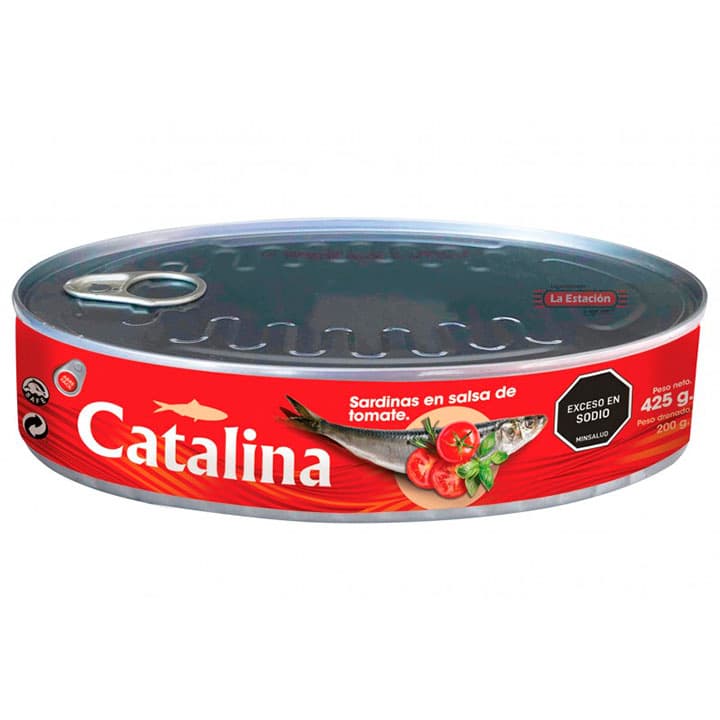 CATALINA SARDINA SALSA DE TOMATE 425g - 1