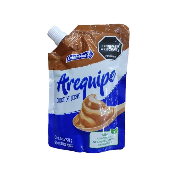 COLOMBINA AREQUIPE CON LECHE DESLAC 220g