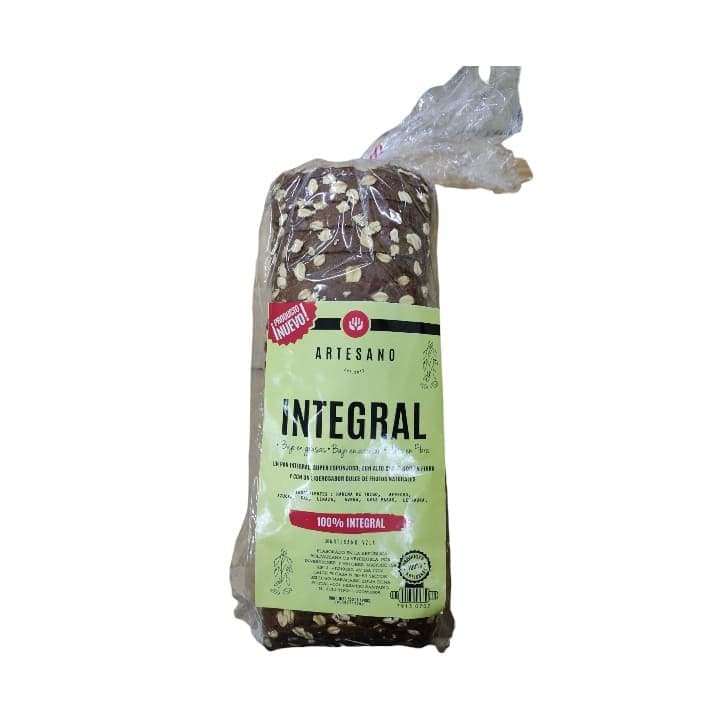 BRIOCHE ARTESANO INTEGRAL 550g