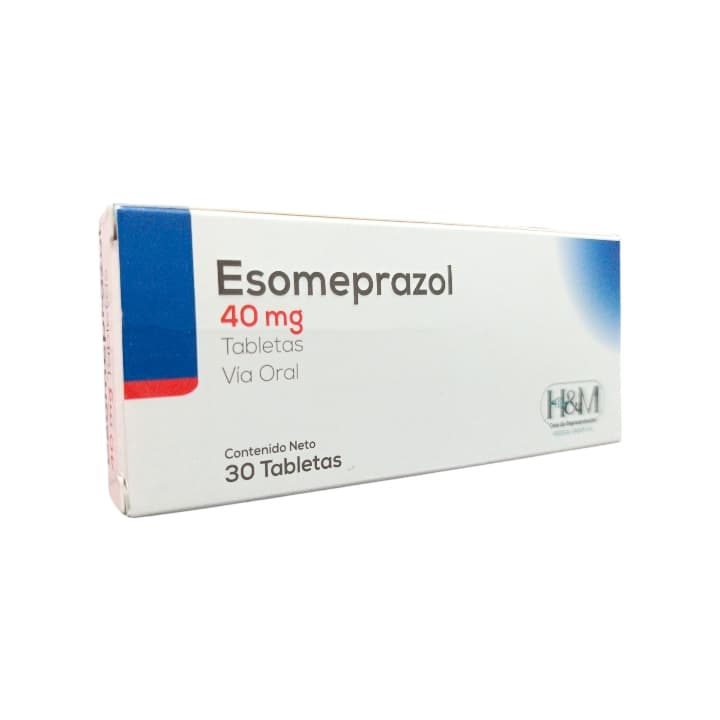 ESOMEPRAZOL 30tabX40mg H&M - 1