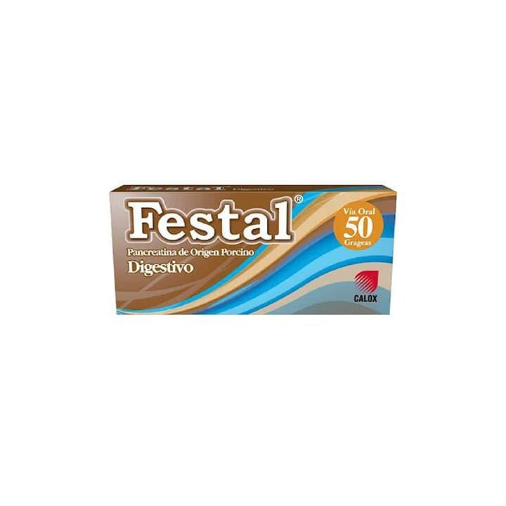 FESTAL 50tab  CALOX PANCREATINA/LIPA/AMIL/PROTE